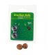 TALOKA BRAZILIAN BALLS GEL aNTIMO CHOCOLATE 2 BOLAS