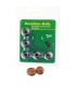 TALOKA BRAZILIAN BALLS GEL aNTIMO CHOCOLATE 5 BOLAS