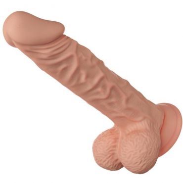 BAILE BEAUTIFUL ENCOUNTER BURAQ DILDO REALISTICO FLEXIBLE 24 CM NATURAL