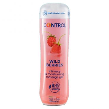 CONTROL GEL DE MASAJE 3 EN 1 WILD BERRIES 200 ML