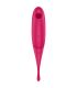 SATISFYER TWIRLING PRO ESTIMULADOR Y VIBRADOR ROJO