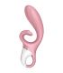 SATISFYER HUG ME VIBRADOR RABBIT APP ROSA