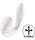 SATISFYER SUPERNOVA ESTIMULADOR Y VIBRADOR BLANCO