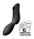 SATISFYER CURVY TRINITY 2 ESTIMULADOR Y VIBRADOR NEGRO