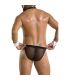 PASSION 036 SLIP ALFROJO NEGRO S M