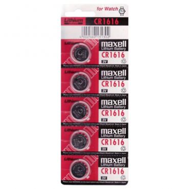 MAXELL PILA BOTON LITIO CR1616 3V BLISTER5