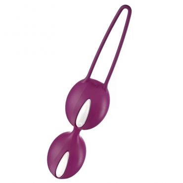 FUN FACTORY SMARTBALLS DUO BOLAS PELVICAS BLANCO UVA