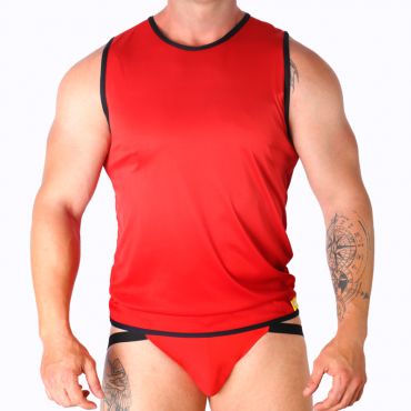 MACHO CAMISETA ROJA S M