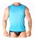 MACHO CAMISETA AZUL S M