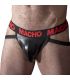 MACHO MX25RC JOCK CUERO ROJO S