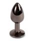 SECRETPLAY GUNMETAL BUTT PLUG TALLA S 7 CM