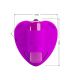 PRETTY LOVE MASAJEADOR DE CLITORIS HEARTBEAT 10 MODOS DE VIBRACION MORADO