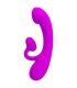 PRETTY LOVE SINCERE VIBRADOR Y SUCCIONADOR DE CLITORIS SILICONA MORADO