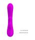 PRETTY LOVE SINCERE VIBRADOR Y SUCCIONADOR DE CLITORIS SILICONA MORADO