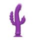 INTENSE CASANOVA VIBRADOR RABBIT SILICONA TRIPLE MOTOR MORADO