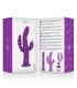 INTENSE CASANOVA VIBRADOR RABBIT SILICONA TRIPLE MOTOR MORADO