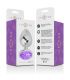 INTENSE PLUG ANAL METAL ALUMINIO CON CRISTAL VIOLETA TALLA L