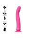 INTENSE MICHELANGELO DILDO VIBRADOR SILICONA ROSA