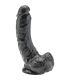 GET REAL DILDO 205 CM CON TESTICULOS NEGRO