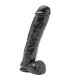 GET REAL DILDO 28 CM CON TESTICULOS NEGRO