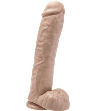 GET REAL DILDO 28 CM CON TESTICULOS NATURAL