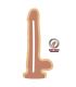 GET REAL DUAL DENSITY DILDO 12 CM CON TESTICULOS NATURAL