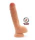 GET REAL DUAL DENSITY DILDO 255 CM CON TESTICULOS NATURAL