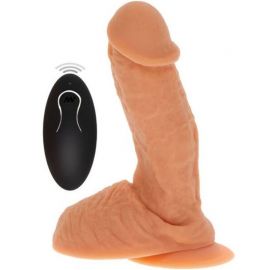 GET REAL DILDO VIBRADOR SILICONA NATURAL