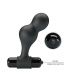 MR PLAY PLUG ANAL VIBRADOR DE SILICONA NEGRO