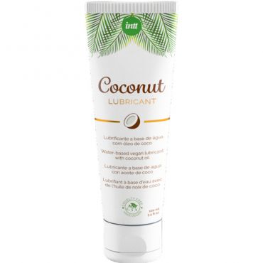 INTT LUBRICANTE VEGANO A BASE DE AGUA CON SABOR INTENSO A COCO