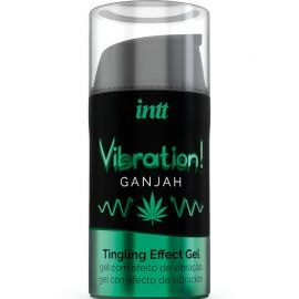 INTT POTENTE ESTIMULANTE aNTIMO GEL VIBRADOR LIQUIDO CANNABIS 15ML