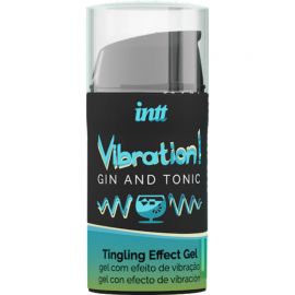 INTT POTENTE ESTIMULANTE aNTIMO GEL VIBRADOR LIQUIDO GIN TONIC 15ML