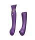 ZALO QUEEN SET PULSE WAVE CLIT STIM MORADO