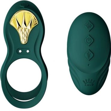 ZALO BAYEK ANILLO VIBRADOR CONTROL REMOTO PAREJAS VERDE