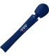 FUN FACTORY VIM WAND RUMBLE VIBRADOR RECARGABLE SILICONA AZUL MEDIANOCHE