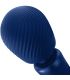 FUN FACTORY VIM WAND RUMBLE VIBRADOR RECARGABLE SILICONA AZUL MEDIANOCHE