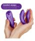 WE VIBE CHORUS VIBRADOR PAREJAS CON CONTROL SQUEEZE LILA