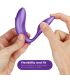 WE VIBE CHORUS VIBRADOR PAREJAS CON CONTROL SQUEEZE LILA