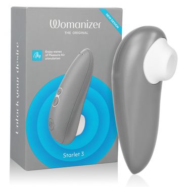 WOMANIZER STARLET 3 ESTIMULADOR CLaTORIS GRIS