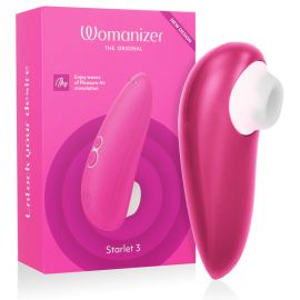 WOMANIZER STARLET 3 ESTIMULADOR CLaTORIS ROSA