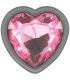 INTENSE PLUG ANAL METAL ALUMINIO CORAZaN ROSA TALLA M