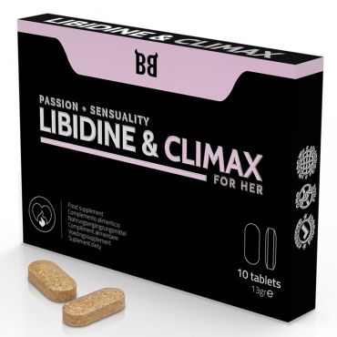 BLACK BULL LIBIDINE CLIMAX AUMENTO LaBIDO PARA MUJER 10 CaPSULAS