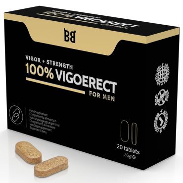 BLACK BULL 100 VIGOERECT POTENCIADOR PARA HOMBRE 20 CaPSULAS