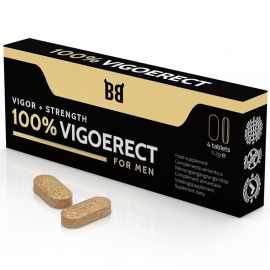 BLACK BULL 100 VIGOERECT POTENCIADOR PARA HOMBRE 4 CaPSULAS