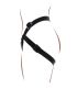 GET REAL STRAP ON PLEASURE HARNES NEGRO