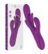 INTENSE APOLO VIBRADOR MULTIFUNCIaN RECARGABLE 7 VIBRACIONES CON LENGUA OSCILANTE MORADO