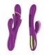 INTENSE APOLO VIBRADOR MULTIFUNCIaN RECARGABLE 7 VIBRACIONES CON LENGUA OSCILANTE MORADO