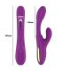 INTENSE APOLO VIBRADOR MULTIFUNCIaN RECARGABLE 7 VIBRACIONES CON LENGUA OSCILANTE MORADO