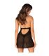 OBSESSIVE MEDILLA CHEMISE TANGA XS S