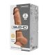 SILEXD MODELO 1 PENE REALISTICO SILICONA PREMIUM SILEXPAN CARAMELO 23 CM